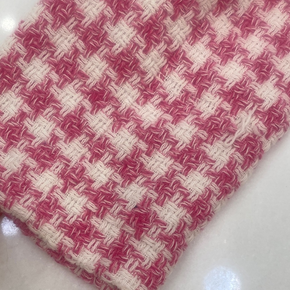 Zara Pink Houndstooth Kids Blazer and Skort Outfit - Picture 2 of 9